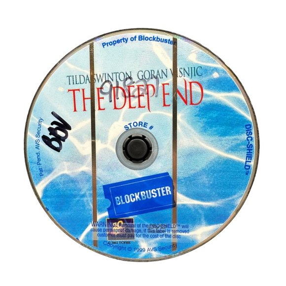 The Deep End DVD Mystery Thrillers Romance Drama Tilda Swinton Goran Visnjic - Picture 3 of 4